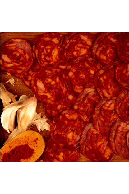 Chorizo Ibérico de Bellota – Loncheado 80g Origen Guijuelo