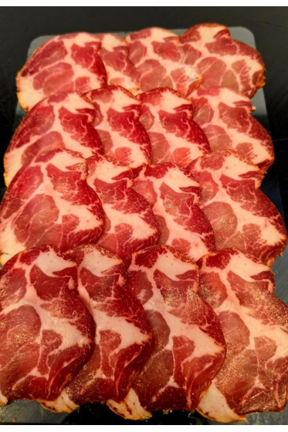 Cabecero de Lomo Embuchado – Loncheado en Sobre de 80g