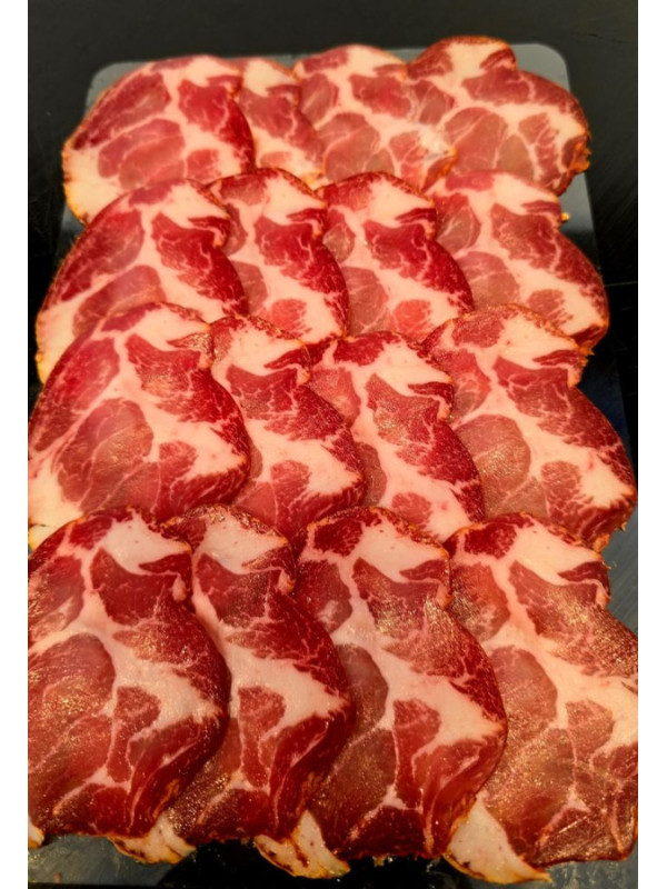 Cabecero de Lomo Embuchado – Loncheado en Sobre de 80g