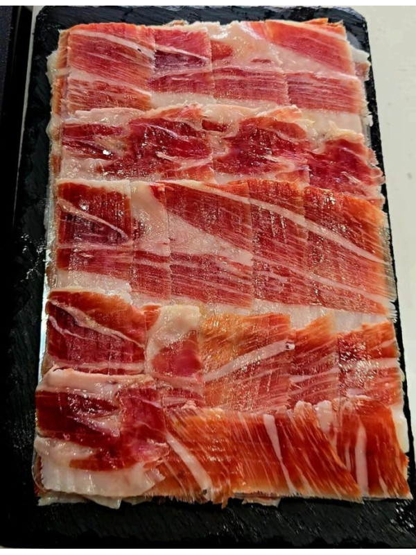 Jamón Ibérico 100% Bellota DOP Guijuelo – Loncheado Premium de 80g