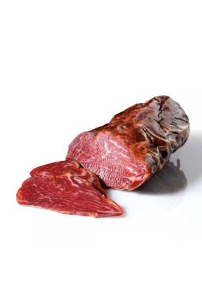 Presa Ibérica de Cebo Embuchada – Loncheado 60 g / Pieza 300 g Origen Guijuelo