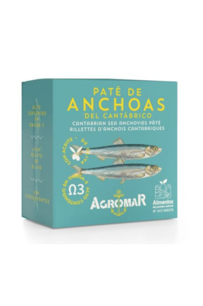 Paté de Anchoa del Cantábrico – Tarro 100 g