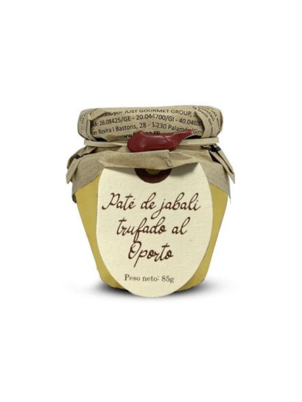 Paté de Jabalí Trufado al Oporto – 85 g